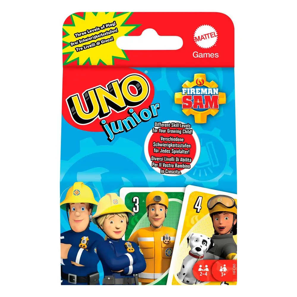 Fireman Sam UNO Junior kártya termékfotó