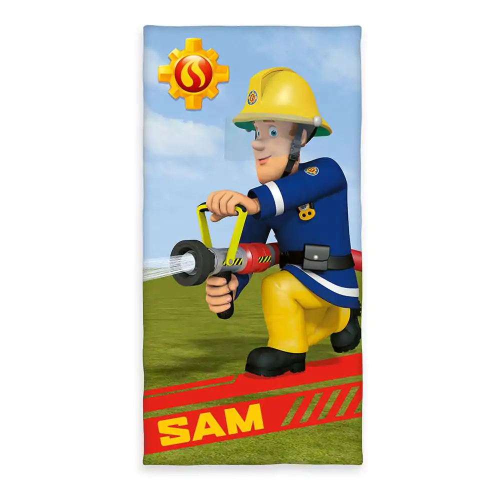 Fireman Sam Velour törölköző 75 x 150 cm   termékfotó