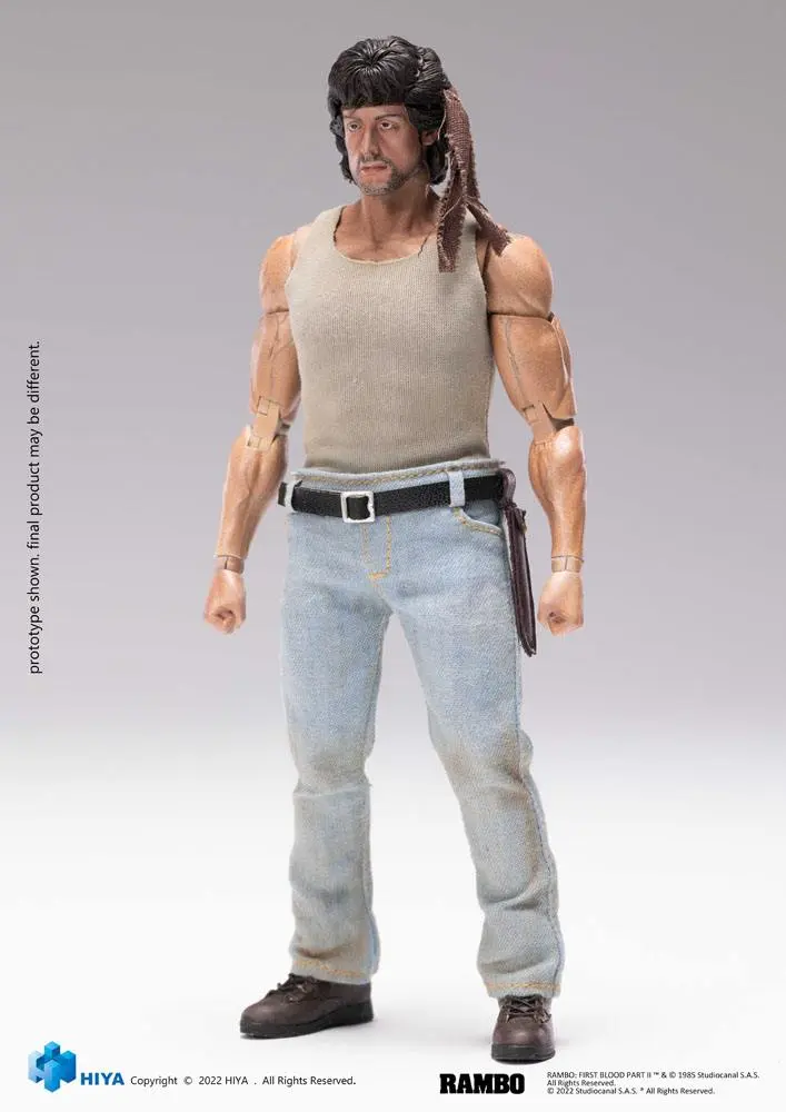 First Blood Exquisite Super Actionfigur 1/12 John Rambo 16 cm termékfotó