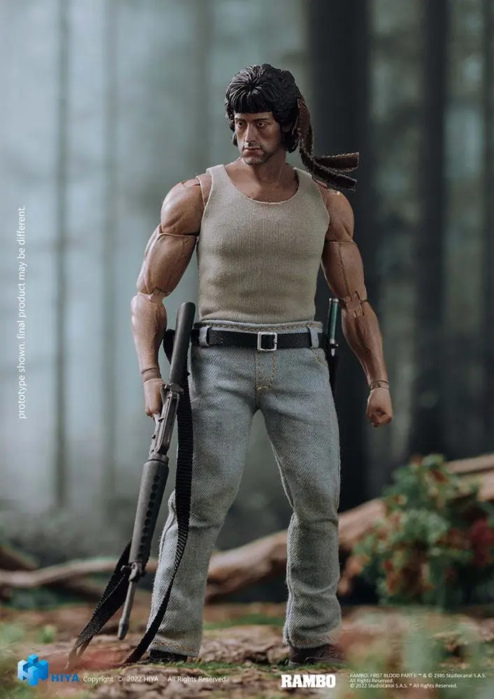 First Blood Exquisite Super Actionfigur 1/12 John Rambo 16 cm termékfotó