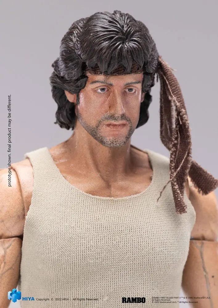 First Blood Exquisite Super Actionfigur 1/12 John Rambo 16 cm termékfotó