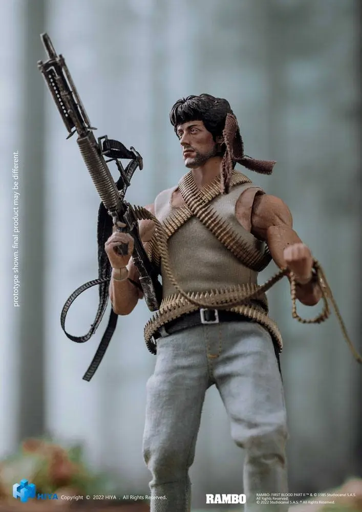 First Blood Exquisite Super Actionfigur 1/12 John Rambo 16 cm termékfotó