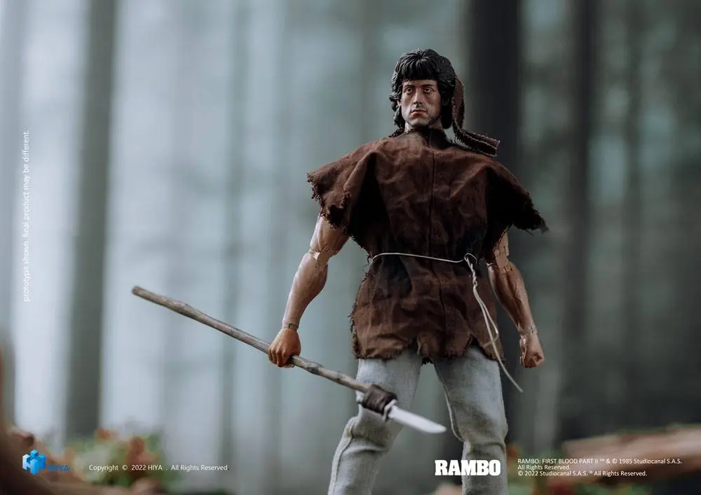 First Blood Exquisite Super Actionfigur 1/12 John Rambo 16 cm termékfotó