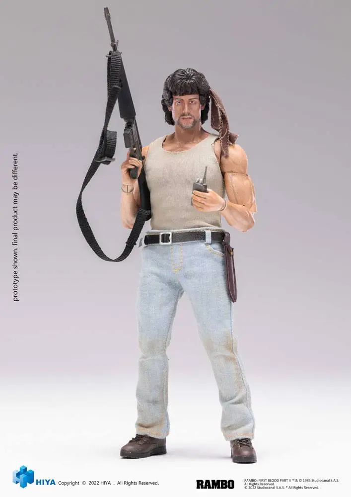 First Blood Exquisite Super Actionfigur 1/12 John Rambo 16 cm termékfotó