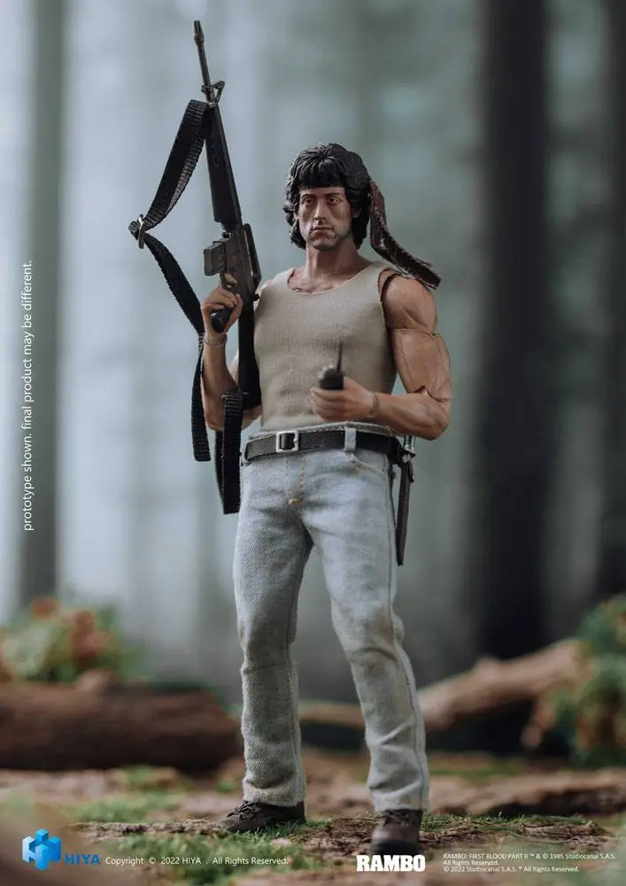 First Blood Exquisite Super Actionfigur 1/12 John Rambo 16 cm termékfotó