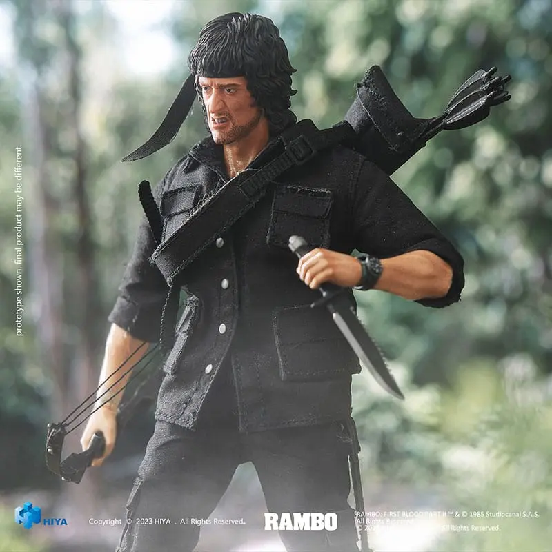 First Blood II Exquisite Super Series  Actionfigur 1/12 First Blood II John Rambo 16 cm termékfotó