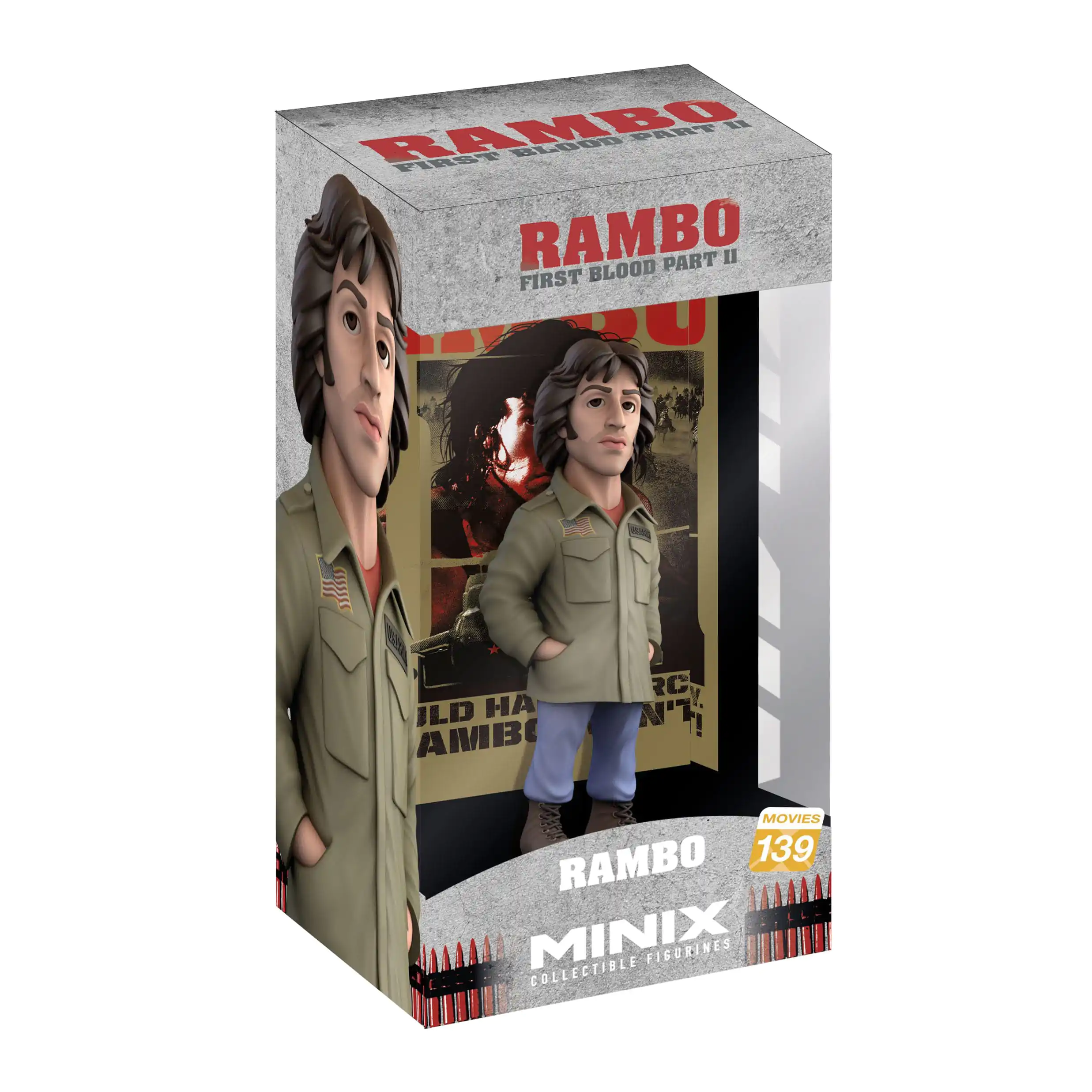 First Blood Minix figura Rambo 12 cm termékfotó