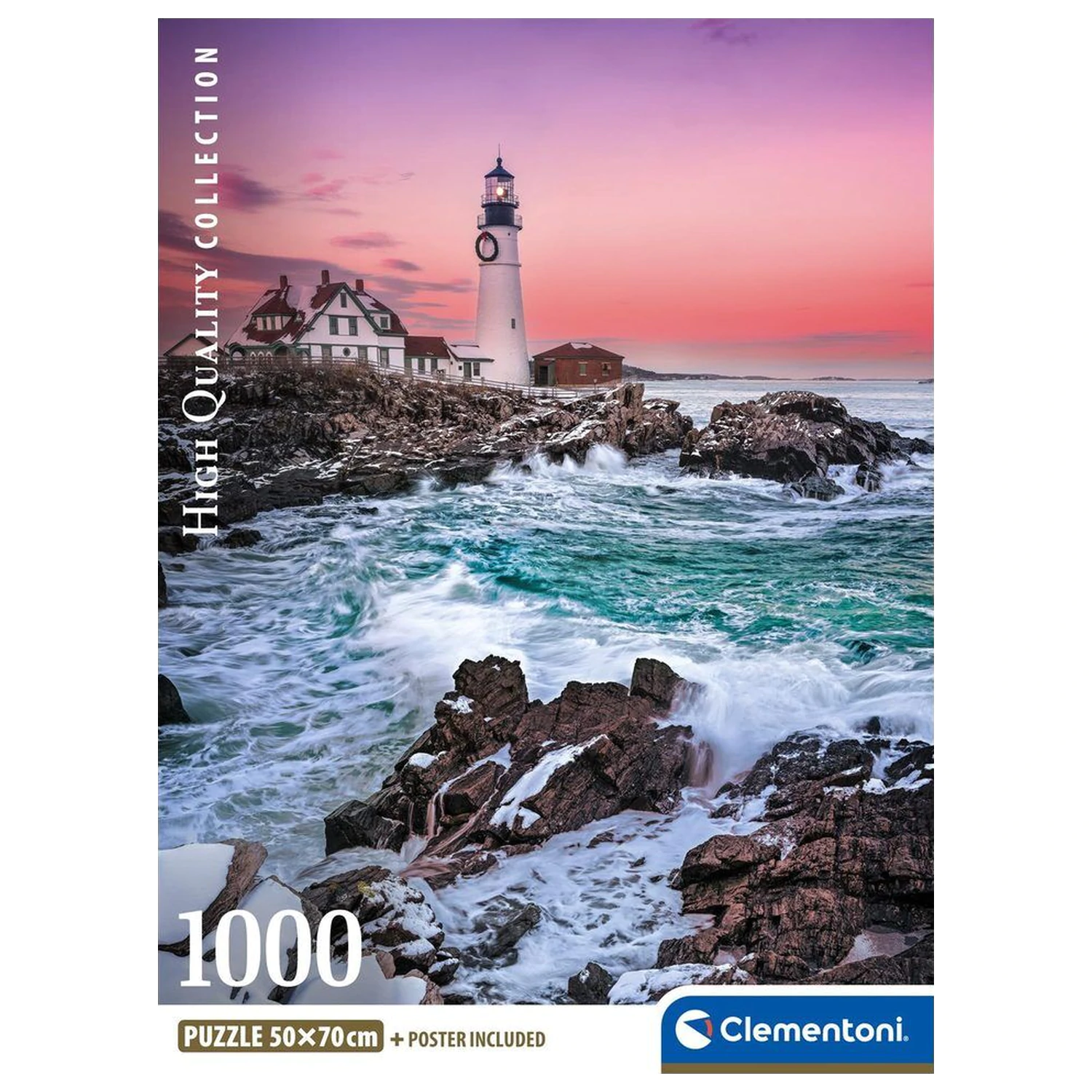 First Snow At Portland Head puzzle 1000db-os termékfotó