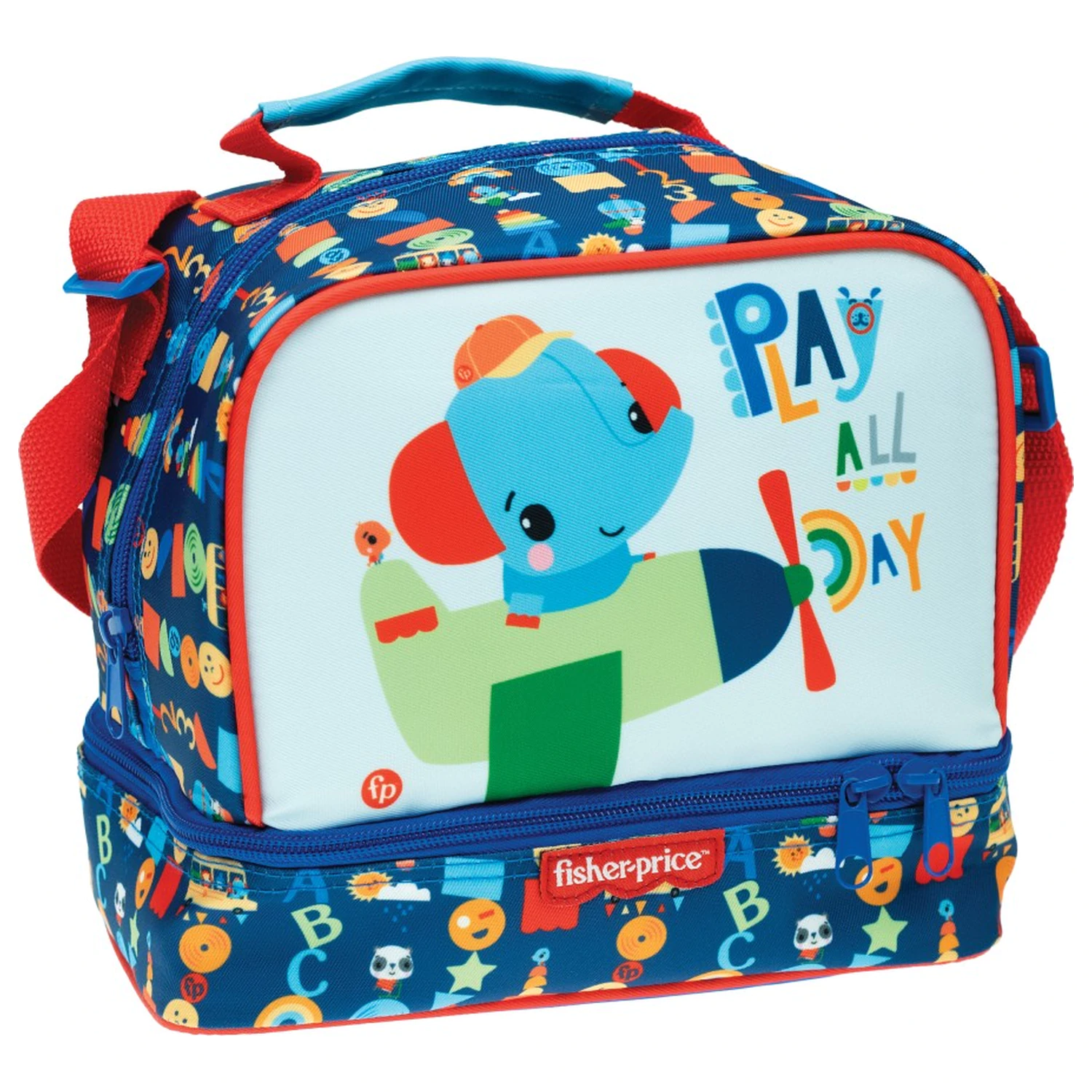 Fisher-Price Animals Play thermo uzsonnás táska 21 cm termékfotó