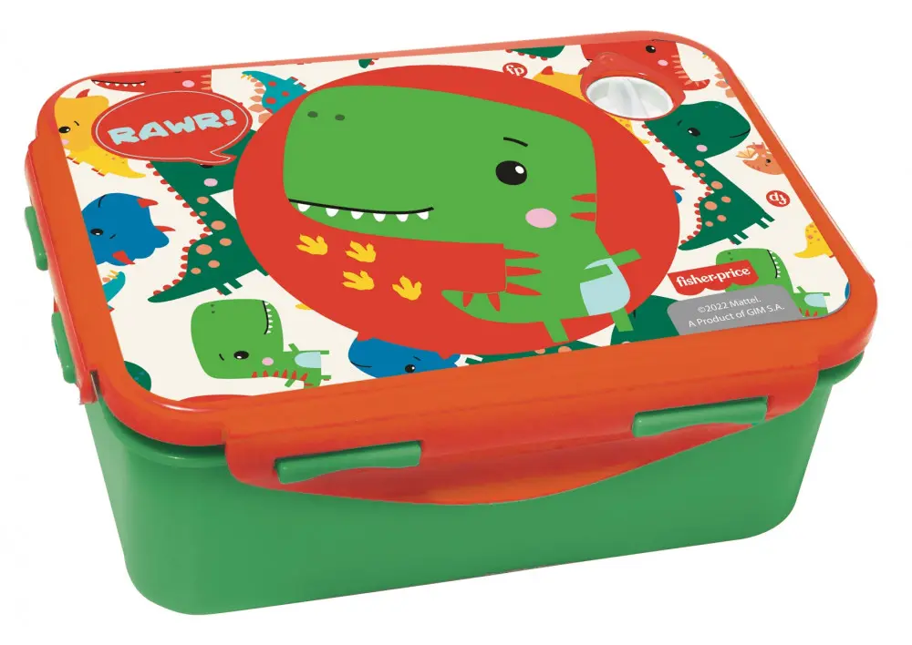 Fisher-Price, Dinoszaurusz szendvicsdoboz termékfotó