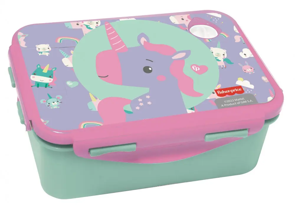 Fisher-Price, Unikornis szendvicsdoboz termékfotó