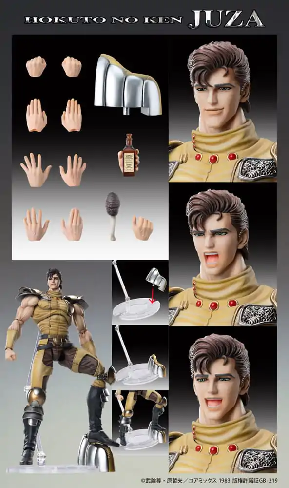 Fist of the North Star Chozokado Juza akciófigura 18 cm termékfotó