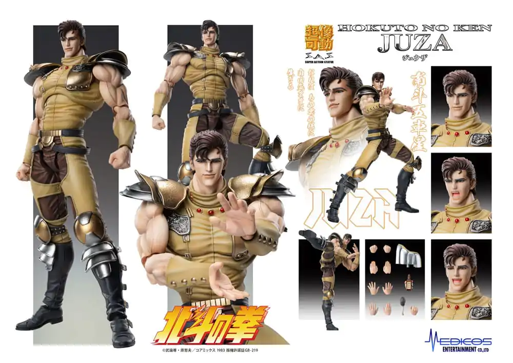 Fist of the North Star Chozokado Juza akciófigura 18 cm termékfotó