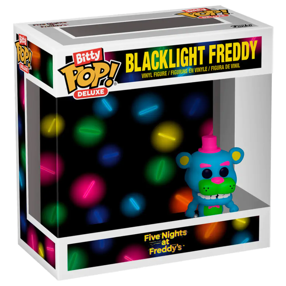 Five Night's at Freddy's Bitty Funko POP figura Blacklight Freddy termékfotó