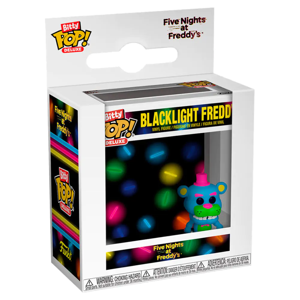 Five Night's at Freddy's Bitty Funko POP figura Blacklight Freddy termékfotó