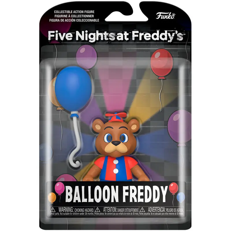 Five Night at Freddys Balloon Freddy akciófigura 12,5cm termékfotó