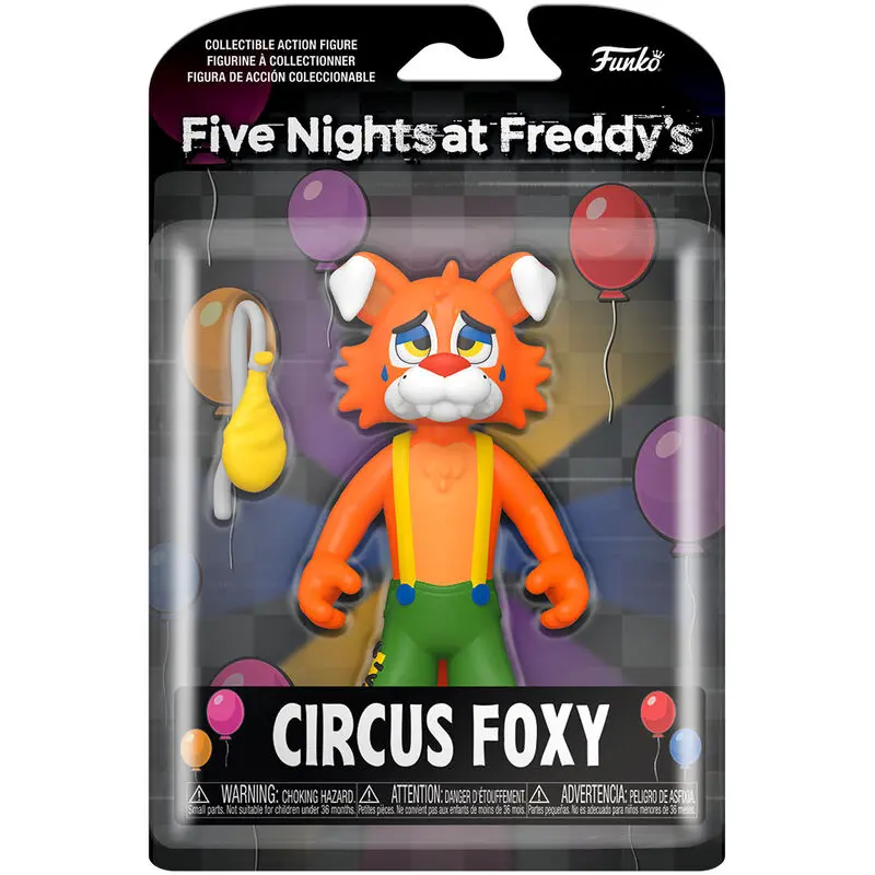 Five Night at Freddys Circus Foxy akciófigura 12,5cm termékfotó