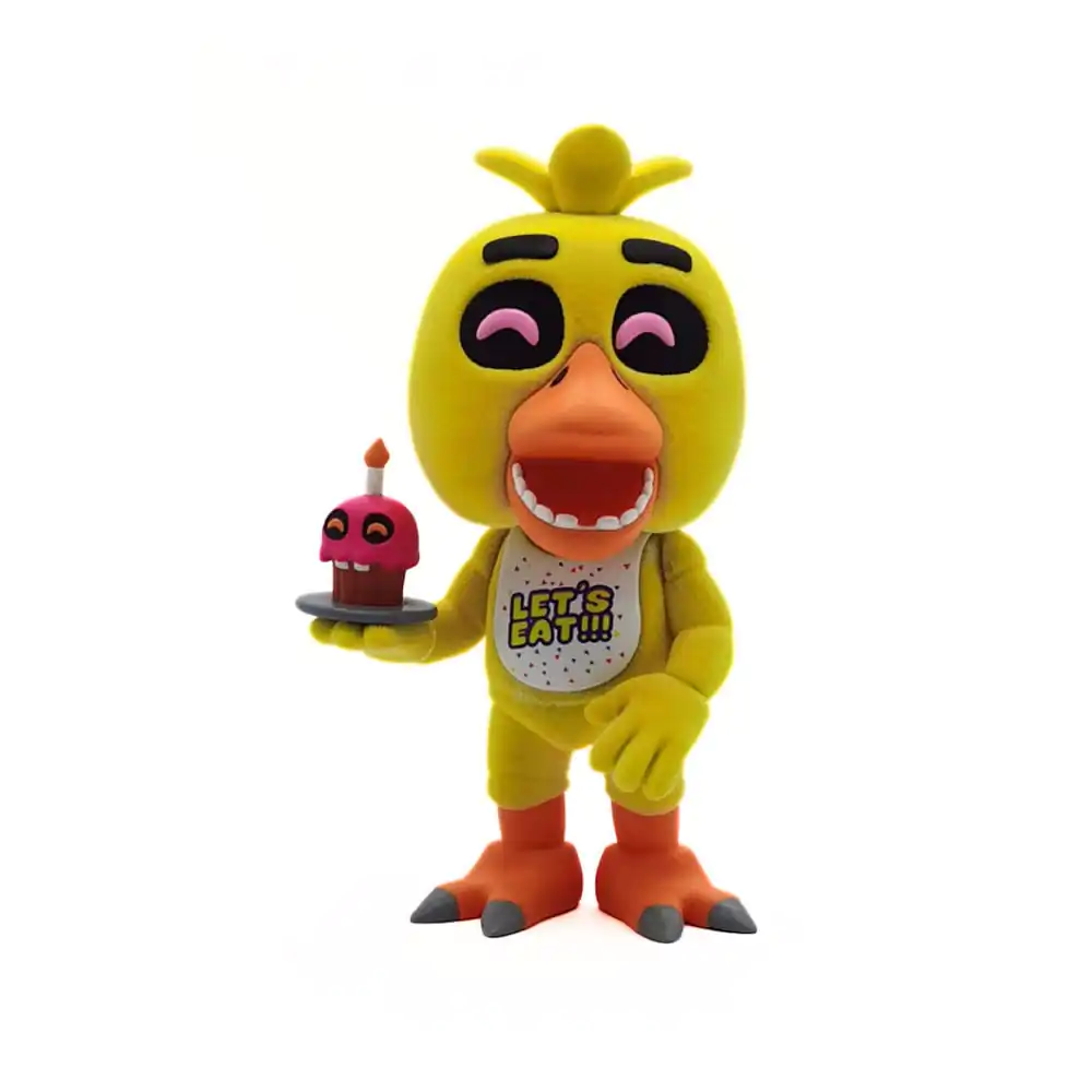 Five Night's at Freddy Vinyl figura Chica Flocked 12 cm termékfotó