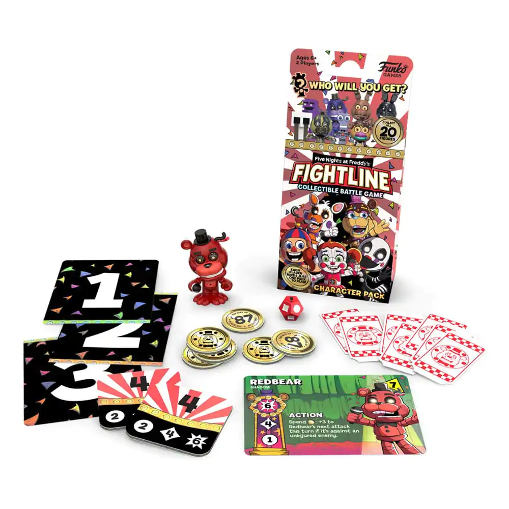 Five Nights at Freddy's Collectable Battle Game Kartenspiel-Erweiterungs Pack Fightline termékfotó