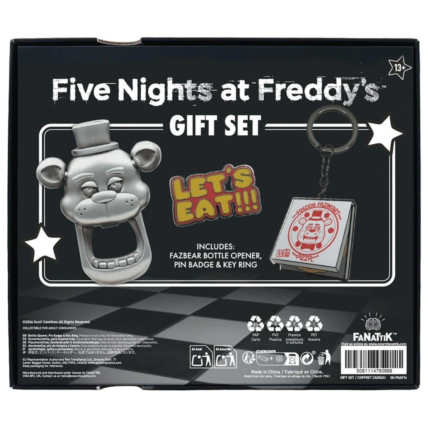 Five Nights at Freddy's ajándékcsomag termékfotó