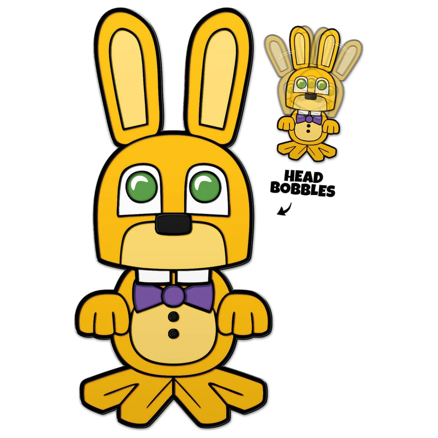 Five Nights at Freddy´s Bobble kitűző Spring Bonnie 5 cm      termékfotó