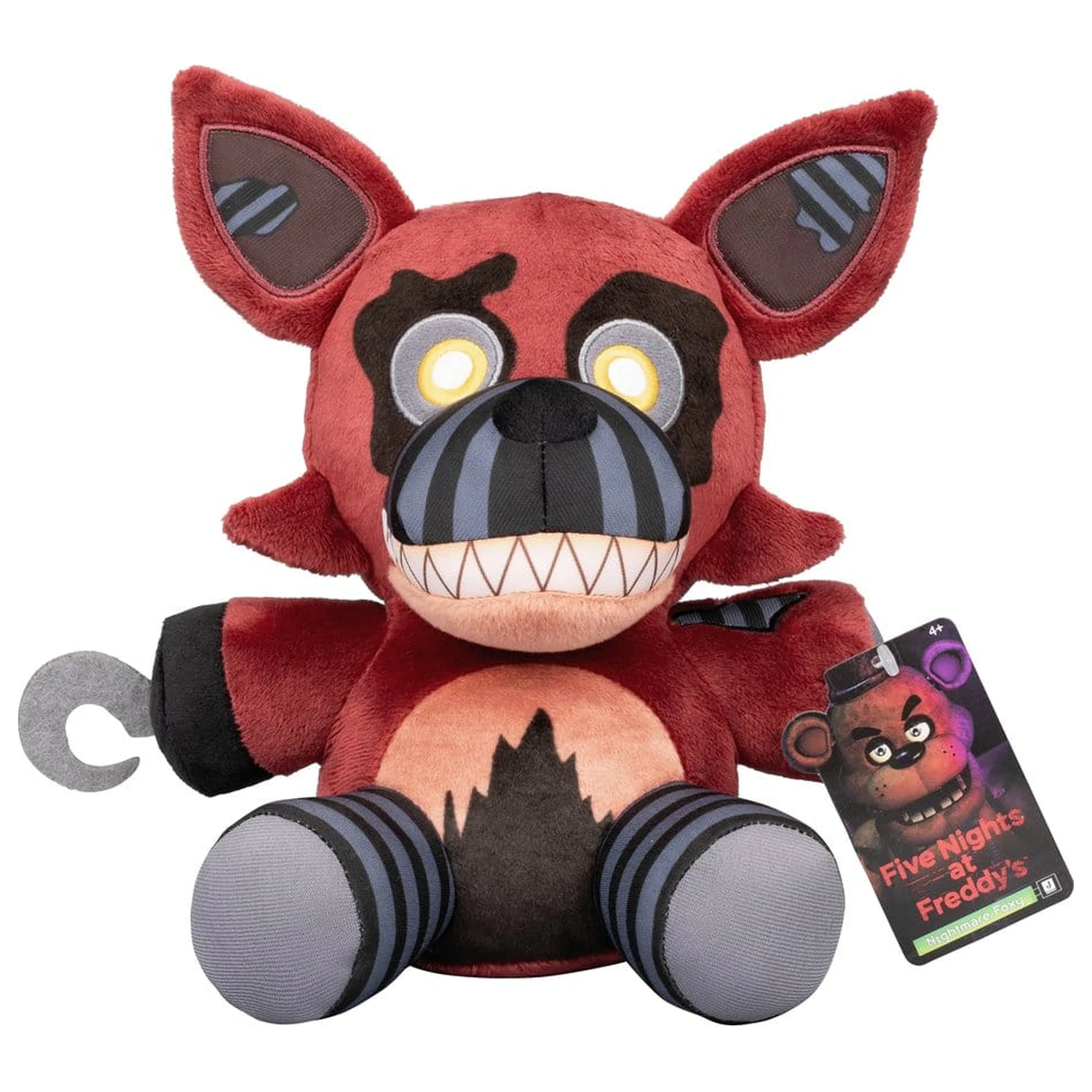 Five Nights at Freddy's Core plüss Nightmare Foxy (FNAF 4) 20 cm termékfotó