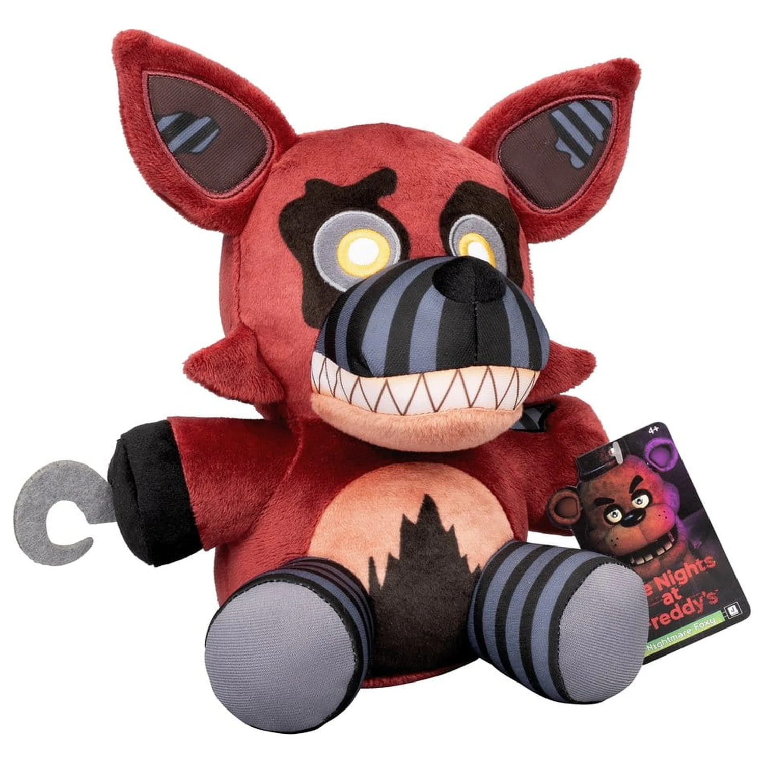 Five Nights at Freddy's Core plüss Nightmare Foxy (FNAF 4) 20 cm termékfotó