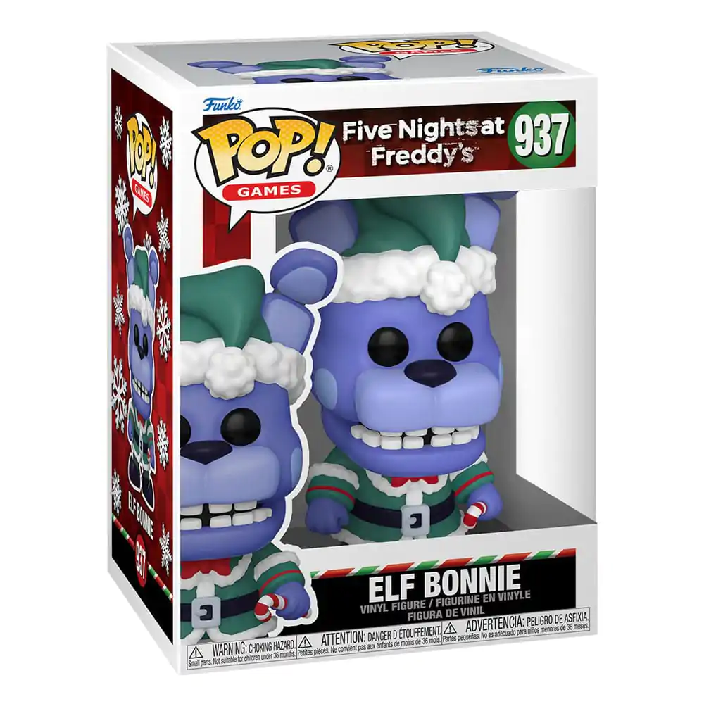 Five Nights at Freddy's Funko POP! Games Vinyl figura Holiday Bonnie 9 cm [SÉRÜLT CSOMAGOLÁS] termékfotó