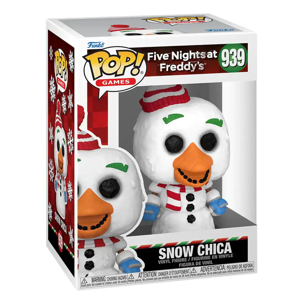 Five Nights at Freddy's Funko POP! Games Vinyl figura Holiday Chica 9 cm termékfotó
