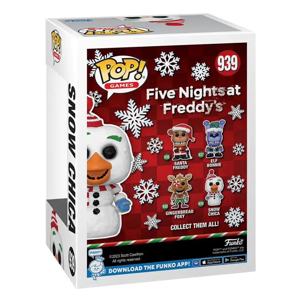 Five Nights at Freddy's Funko POP! Games Vinyl figura Holiday Chica 9 cm termékfotó