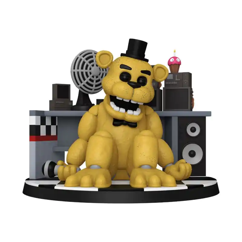 Five Nights at Freddy's Funko POP! Statues Golden Freddy Vinyl szobor figura 30 cm termékfotó