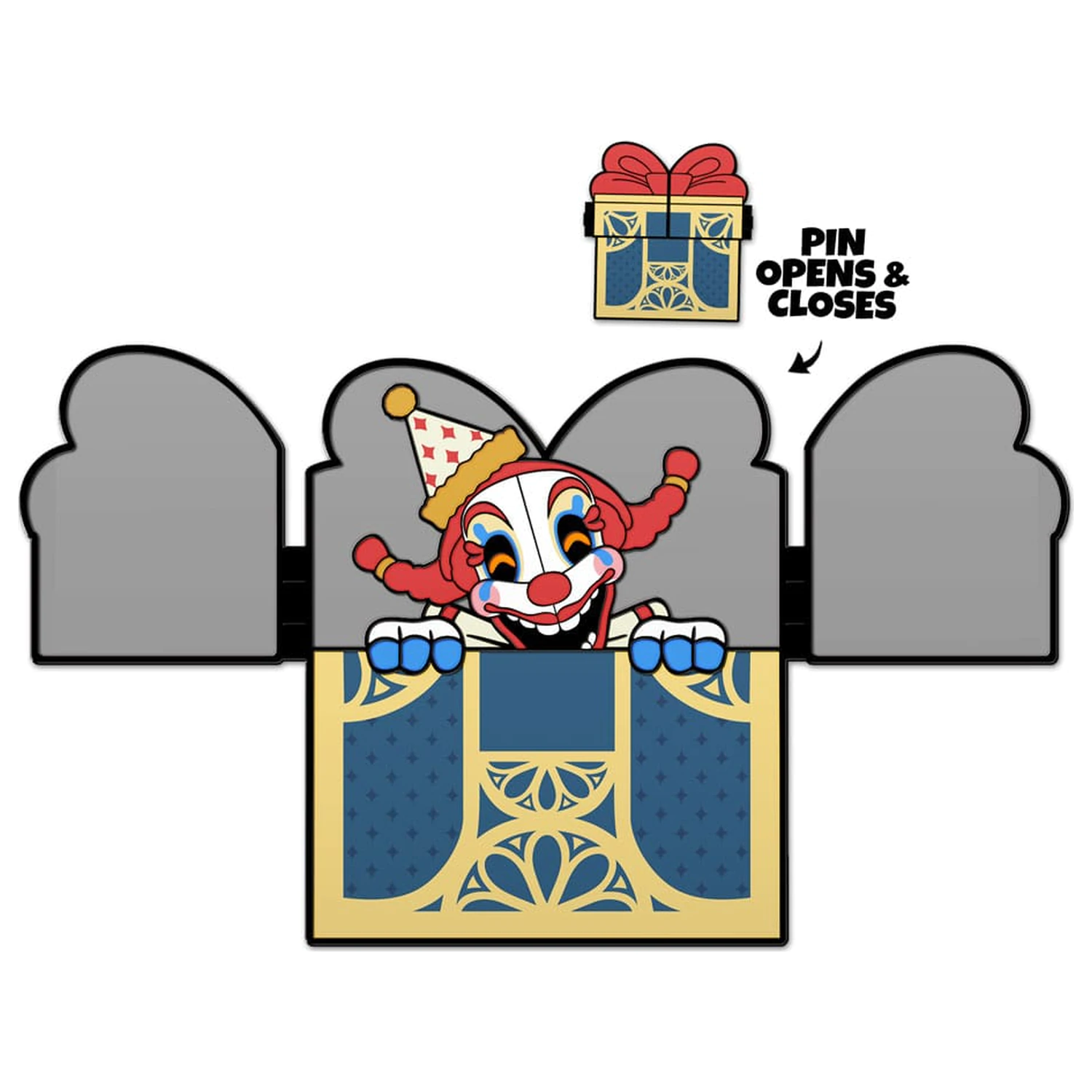 Five Nights at Freddy´s Jackie Reveal kitűző 5 cm     termékfotó