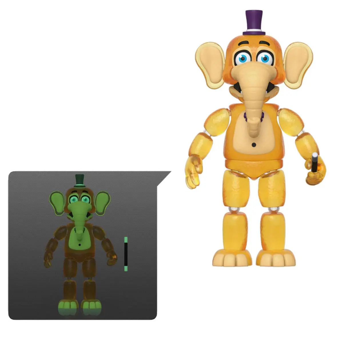 Five Nights at Freddy's Pizza Simulator Orville Elephant (Translucent) akciófigura 13 cm termékfotó