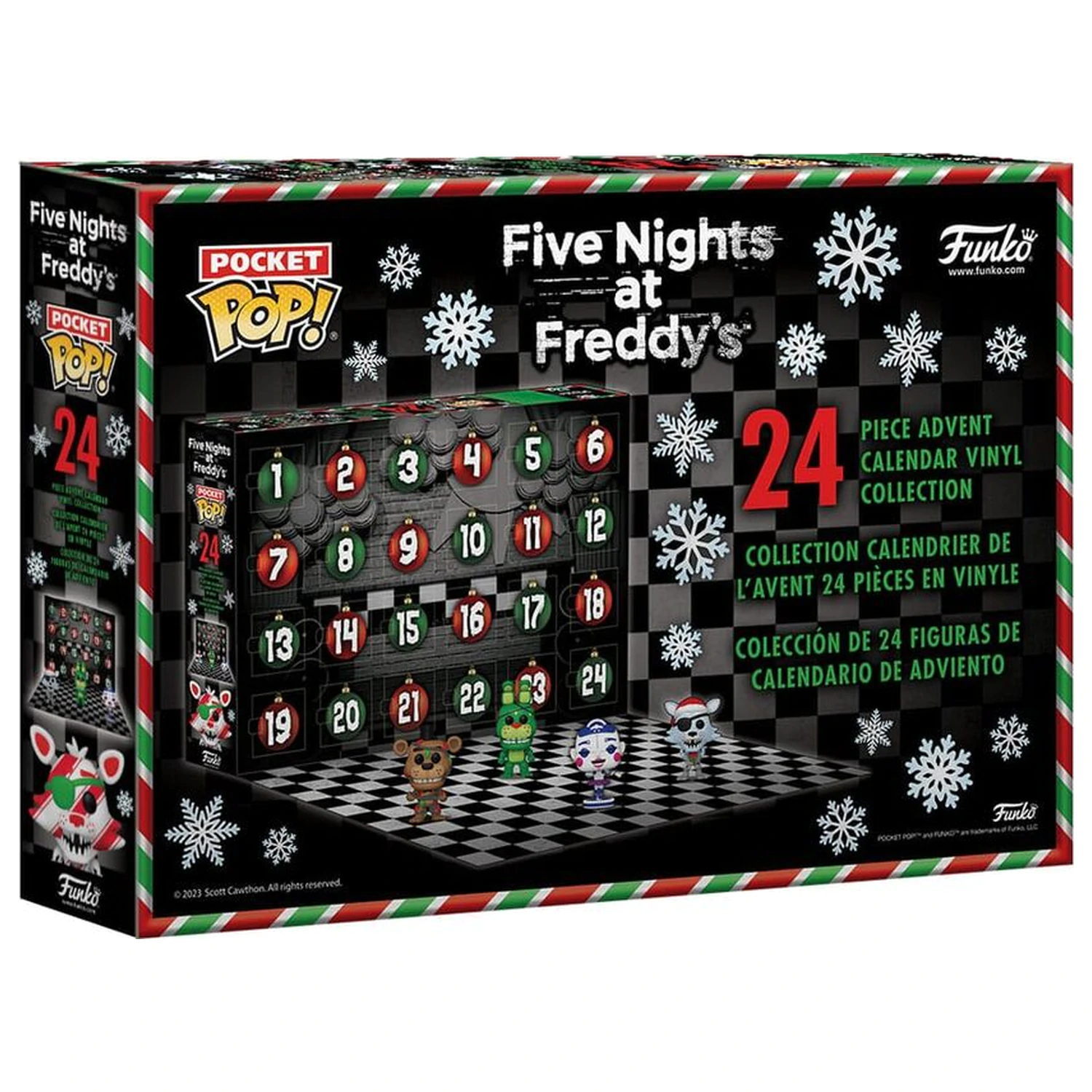 Five Nights at Freddy's Pocket POP! adventi naptár termékfotó