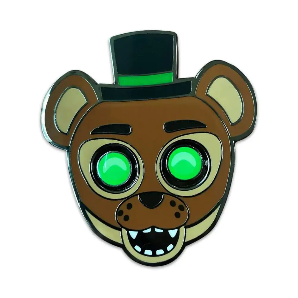 Five Nights at Freddy´s Popgoes The Weasel Glow in the Drak Spinning kitűző 5 cm termékfotó