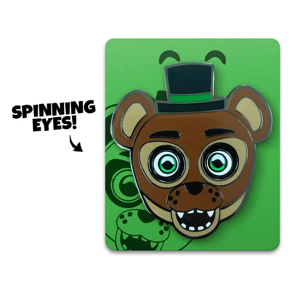 Five Nights at Freddy´s Popgoes The Weasel Glow in the Drak Spinning kitűző 5 cm termékfotó