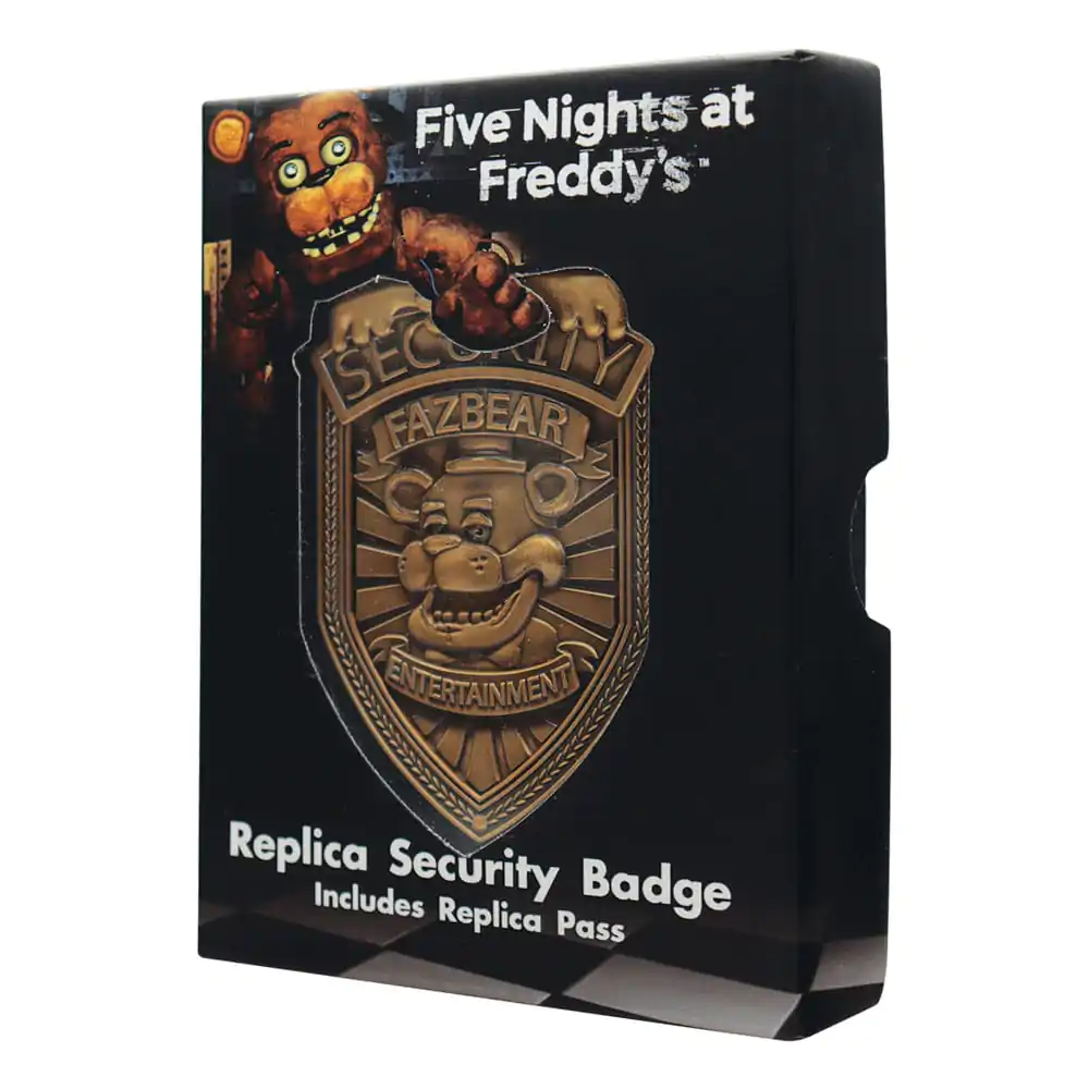 Five Nights at Freddy´s replika Security kitűző termékfotó