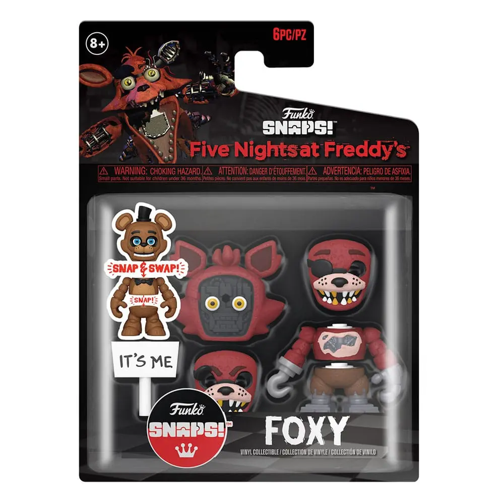 Five Nights at Freddy's Snap Foxy akciófigura 9 cm termékfotó