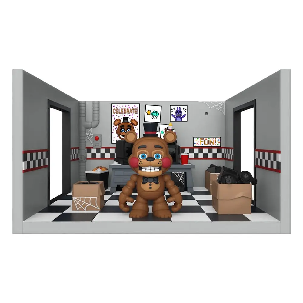 Five Nights at Freddy's Snap Freddy's Room játékkészlet és akciófigura 9 cm termékfotó