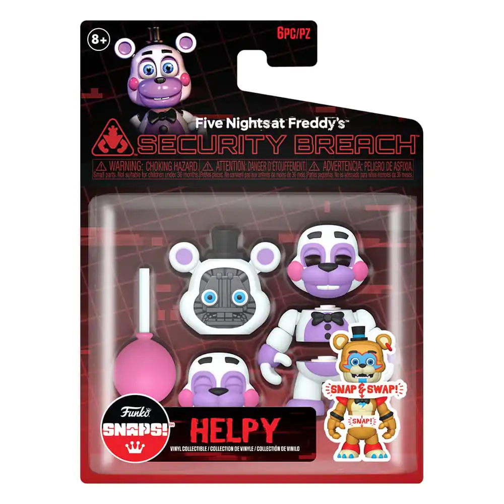 Five Nights at Freddy's Snap Helpy akciófigura 9 cm termékfotó