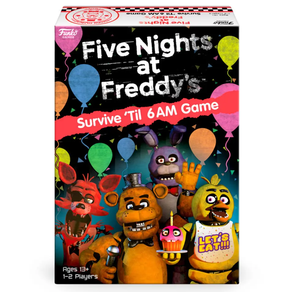Five Nights at Freddy's Survive 'Til 6AM Game játék angol nyelvű társasjáték termékfotó