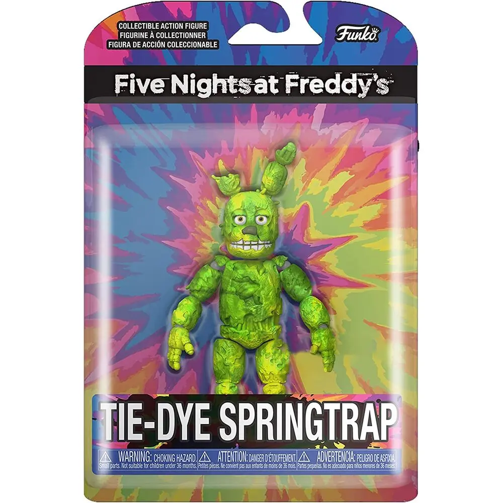 Five Nights at Freddy's TieDye Springtrap akciófigura 13 cm termékfotó