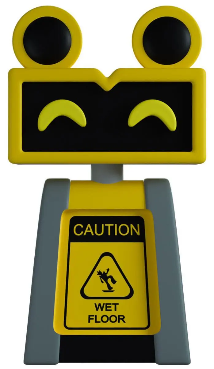 Five Nights at Freddy's Vinyl figura Wet Floor Bot 9 cm termékfotó