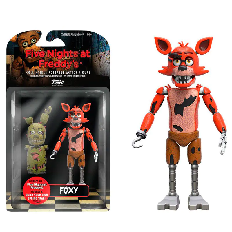 Five Nights at Freddys Foxy akciófigura 13 cm termékfotó