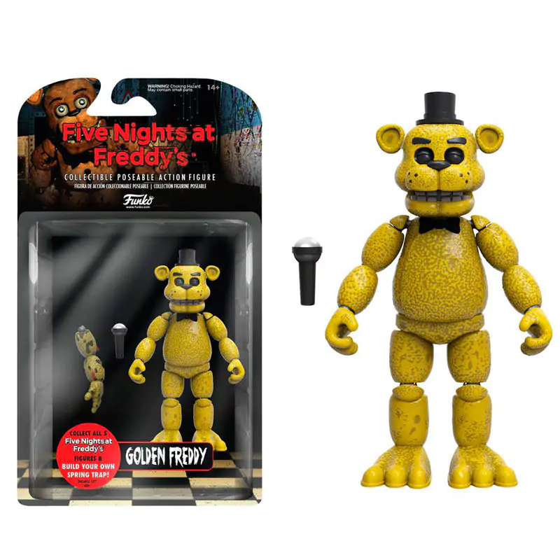 Five Nights at Freddys Gold Freddy akciófigura 13 cm termékfotó