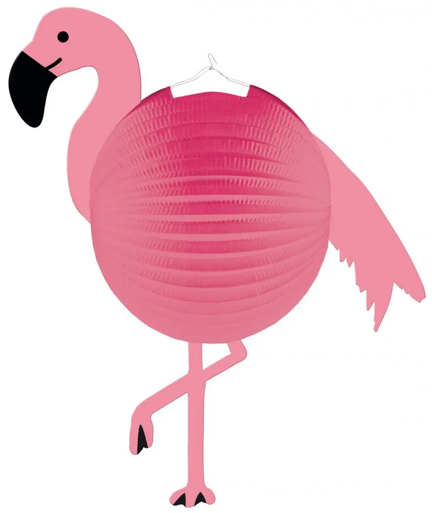 Flamingó Lampion 25 cm termékfotó