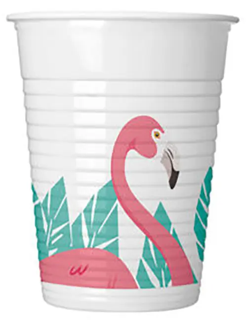 Flamingó Műanyag pohár 8 db-os 200 ml termékfotó