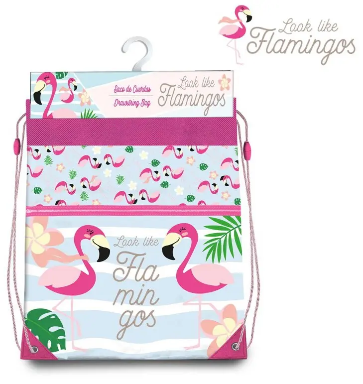 Flamingó sporttáska tornazsák 42 cm termékfotó