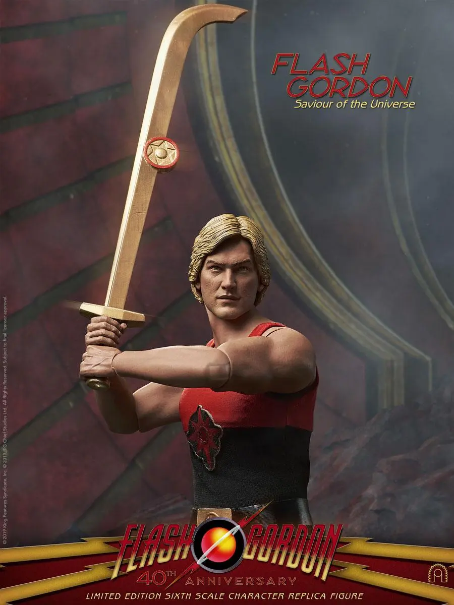 Flash Gordon 1/6 Flash Gordon Limitált kiadású akciófigura 31 cm termékfotó