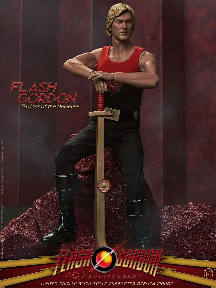 Flash Gordon 1/6 Flash Gordon Limitált kiadású akciófigura 31 cm termékfotó